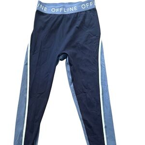 Women’s Blue and Gray Leggings